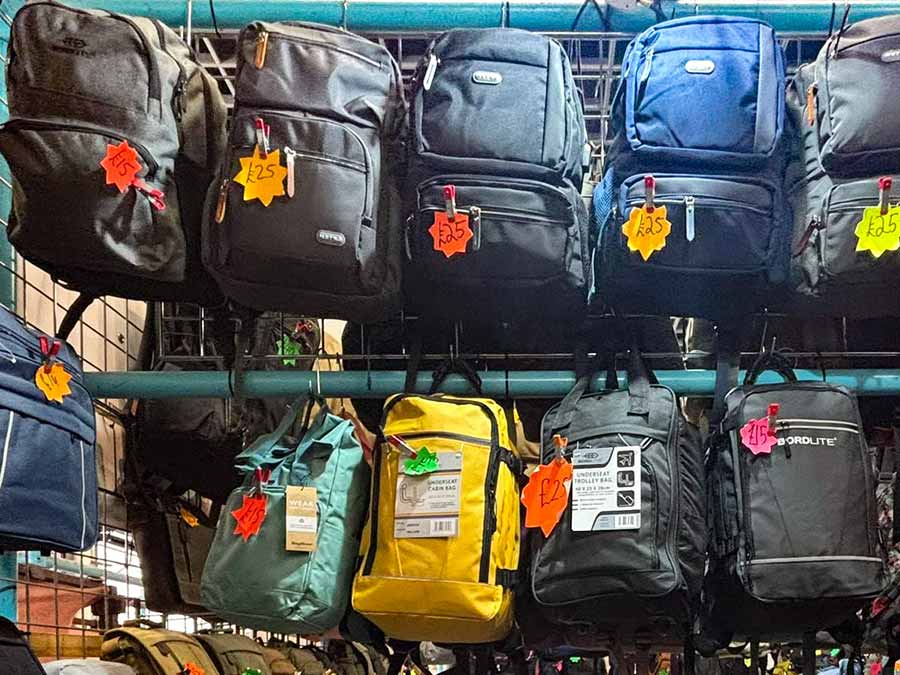 Hat City - Chelmsford Retail Market - backpacks