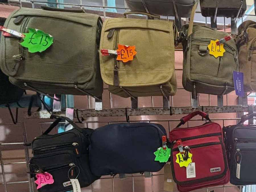 Hat City - Chelmsford Retail Market - man bags