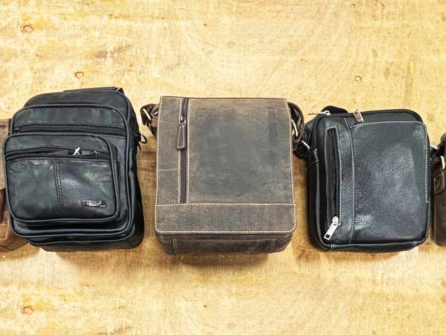 Hat City - Chelmsford Retail Market - leather man bags