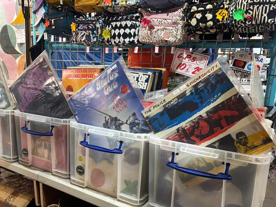 Hat City - Chelmsford Retail Market - vinyl records